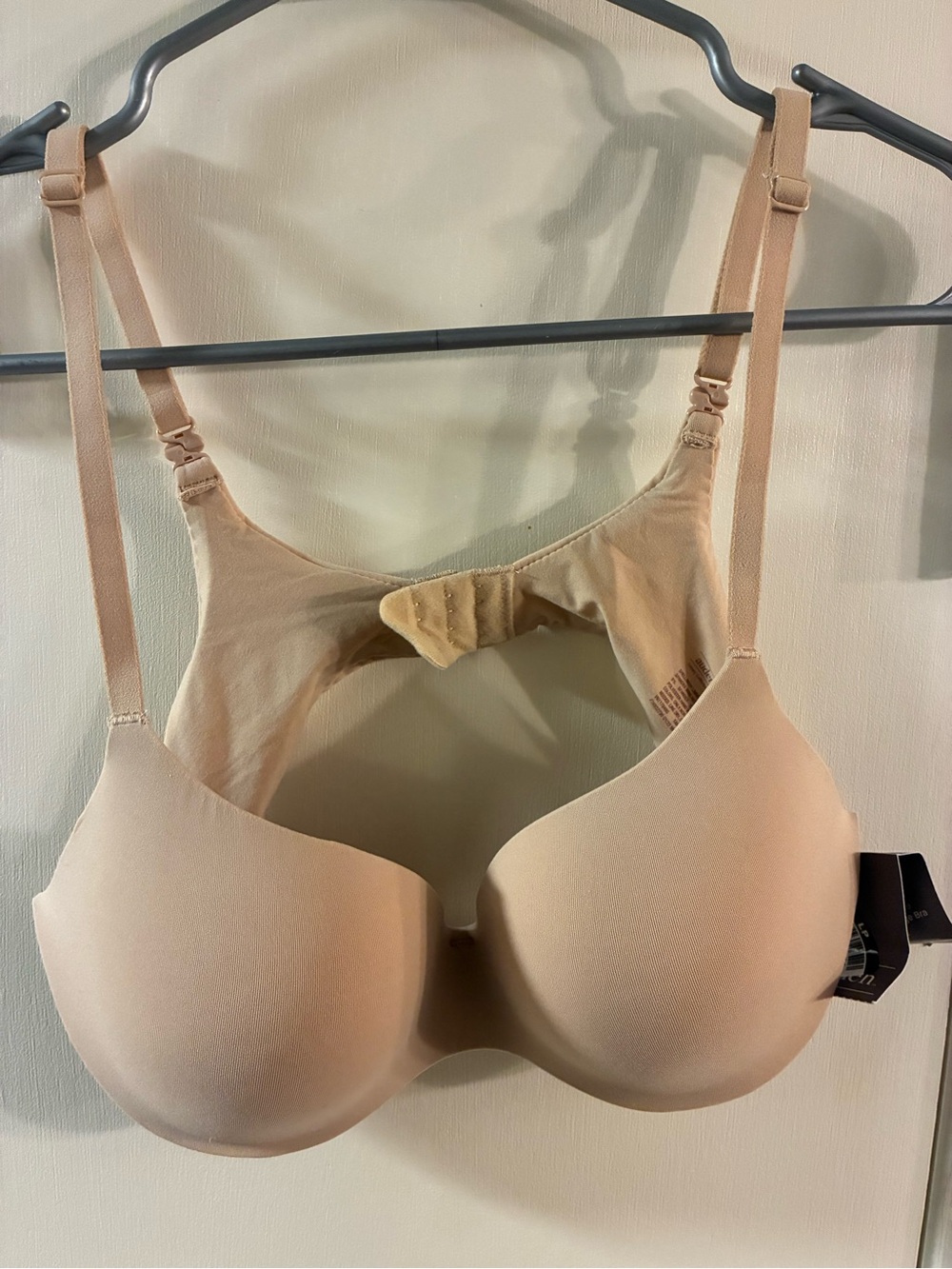 Auden Women's Bra 36A Demi Coverage Bra Pearl Tan Lightly Lined Comfort Wire